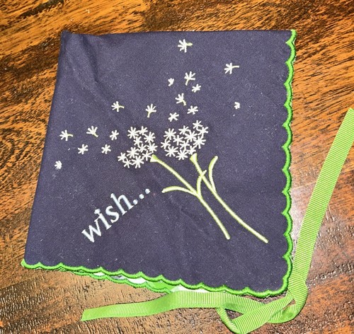 Girl Gymboree Dream/wish Reversible Dandelion Hair Accessories Navy Green - Picture 6 of 12
