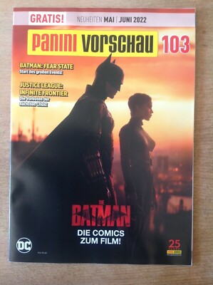 Panini Vorschau 103 Mai/Juni 2022 / NEU, Batman, Fear State, Venom, Spawn, JLA