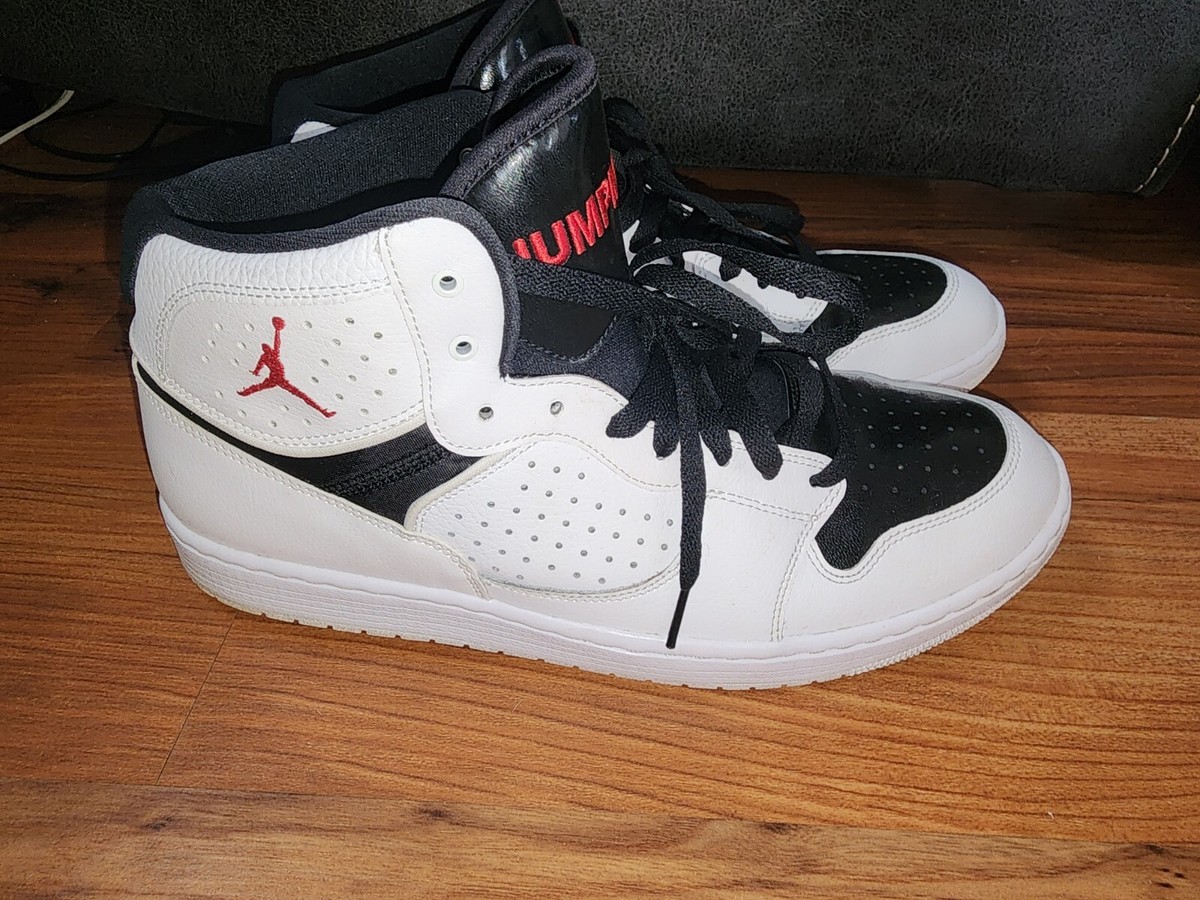 Nike Air Jordan Access White Black Red Sneakers Shoes AR3762 Nike Air Jordan Access White Black Red Sneakers Shoes AR3762