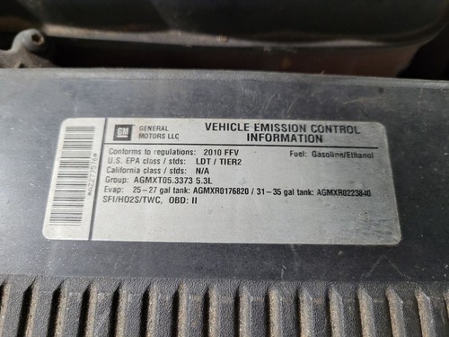 2010 GMC Sierra 1500 (5.3L / AT) Alternator - 145 Amps (KG3) - Foto 7 di 12
