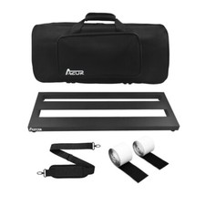 AZOR Guitar Pedalboard With Bag Aluminum Alloy Effect Holder Boards Guitar Parts