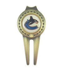 Vancouver Canucks Divot Tool with Golf Ball Marker
