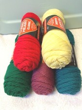 New Red Heart 3-1/2 oz Skeins Yarn You Choose Red Green Yellow Teal Etc