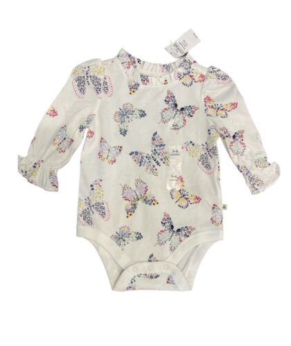 Baby Gap Long Sleeve Snap One Piece- Girl- Size 3-6months. NEW W TAGS! - Picture 1 of 2