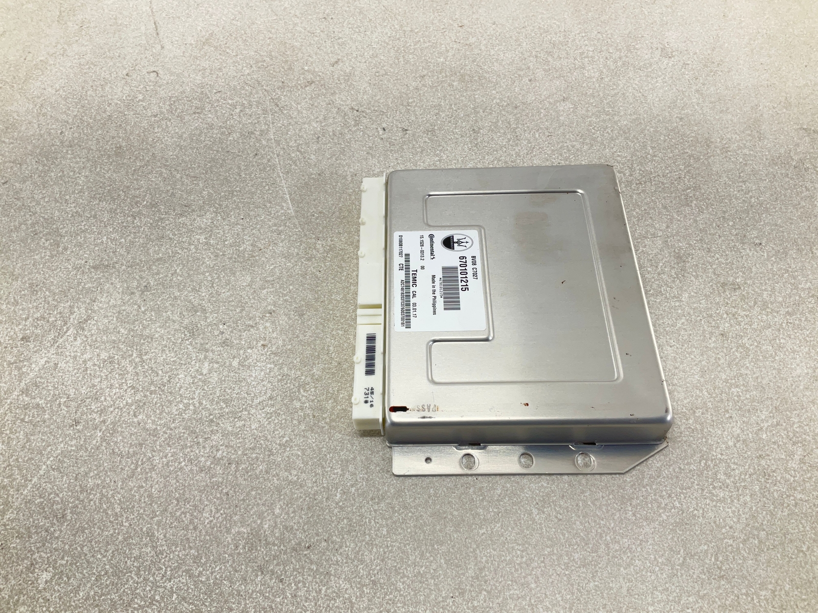 17-20 MASERATI Levante Active Air Suspension Control Module
