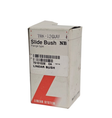NIB LINEAR SYSTEM NIPPON TRK-12GUU SLIDE BUSH FLANGE TYPE BEARING TRK12GUU