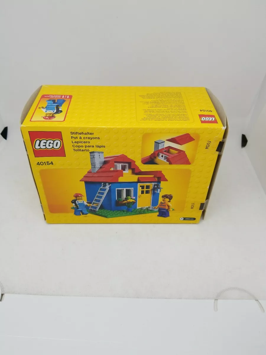 Lego pencil pot house sale