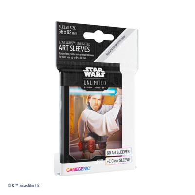 Star Wars: Unlimited Art Sleeves Obi-Wan Kenobi Gamegenic