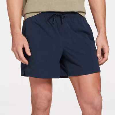 VRST Mens Darker Ardosia Slate All In Shorts 7'' Zip Pocket Stretch Size 2XL NWT