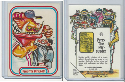 1988 Leaf, Baseball's Greatest Gross Outs, #65 Perry The Per