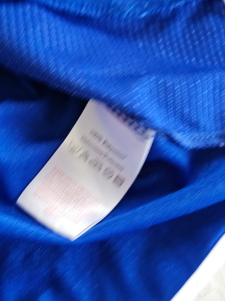 Everton FC Training Tank Top Jersey Umbro Blue Shirt Size S