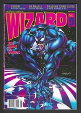 1992-93 Wizard Magazine Lot of (9) with cards - See description for details