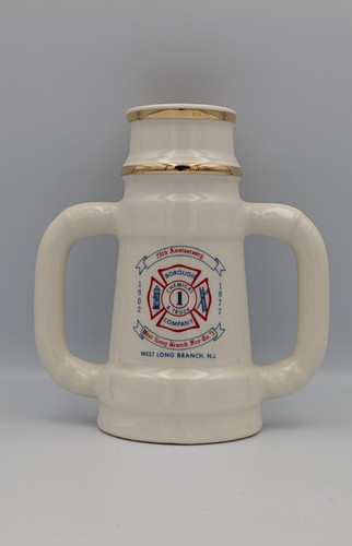 Firefighter Mug West Long Branch Fire Co.#1 Borough Company 75th Year 1977 8"