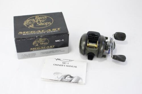 Bass Pro Shops MC-1 Megacast Baitcasting Fishing Reel 6.2:1 Gear Ratio