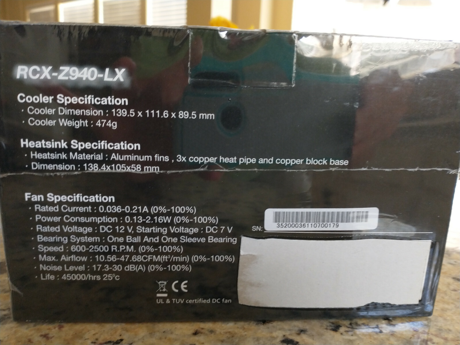 Rosewill Rcx Z940 Lx 89 5mm 1 Ball Cpu Cooler For Sale Online Ebay