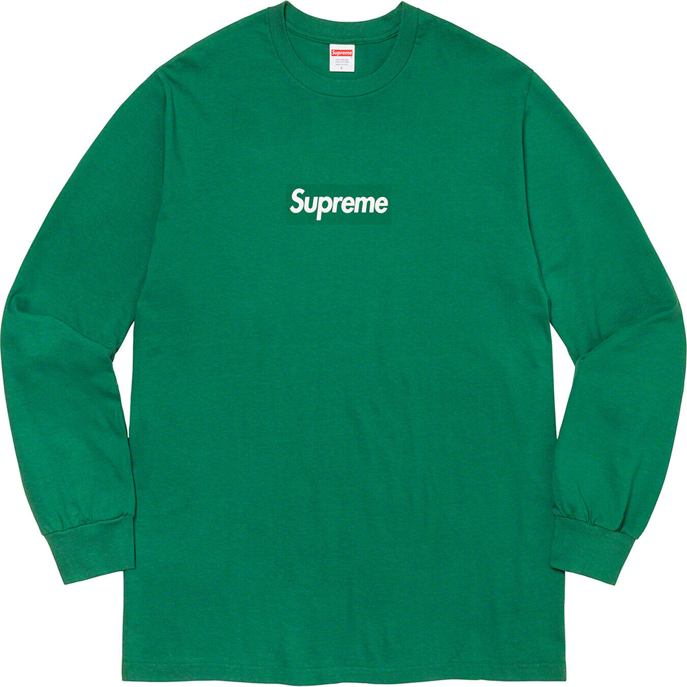 Supreme Box Logo L/S Tee Navy Mサイズ