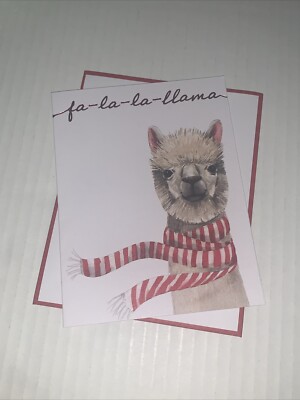 Graphique Christmas Card: Funny And Cute Da-la-la-llama Have A Llamazing Holiday