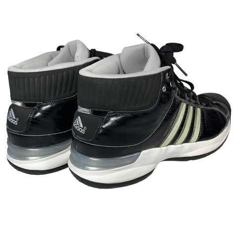 Adidas Pro Model 08 - 143813 Basketball Sz 15 Shoes High Top Black/White EUC! - Picture 5 of 13
