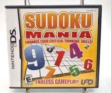 Sudoku Mania Nintendo DS AD Complete CIB