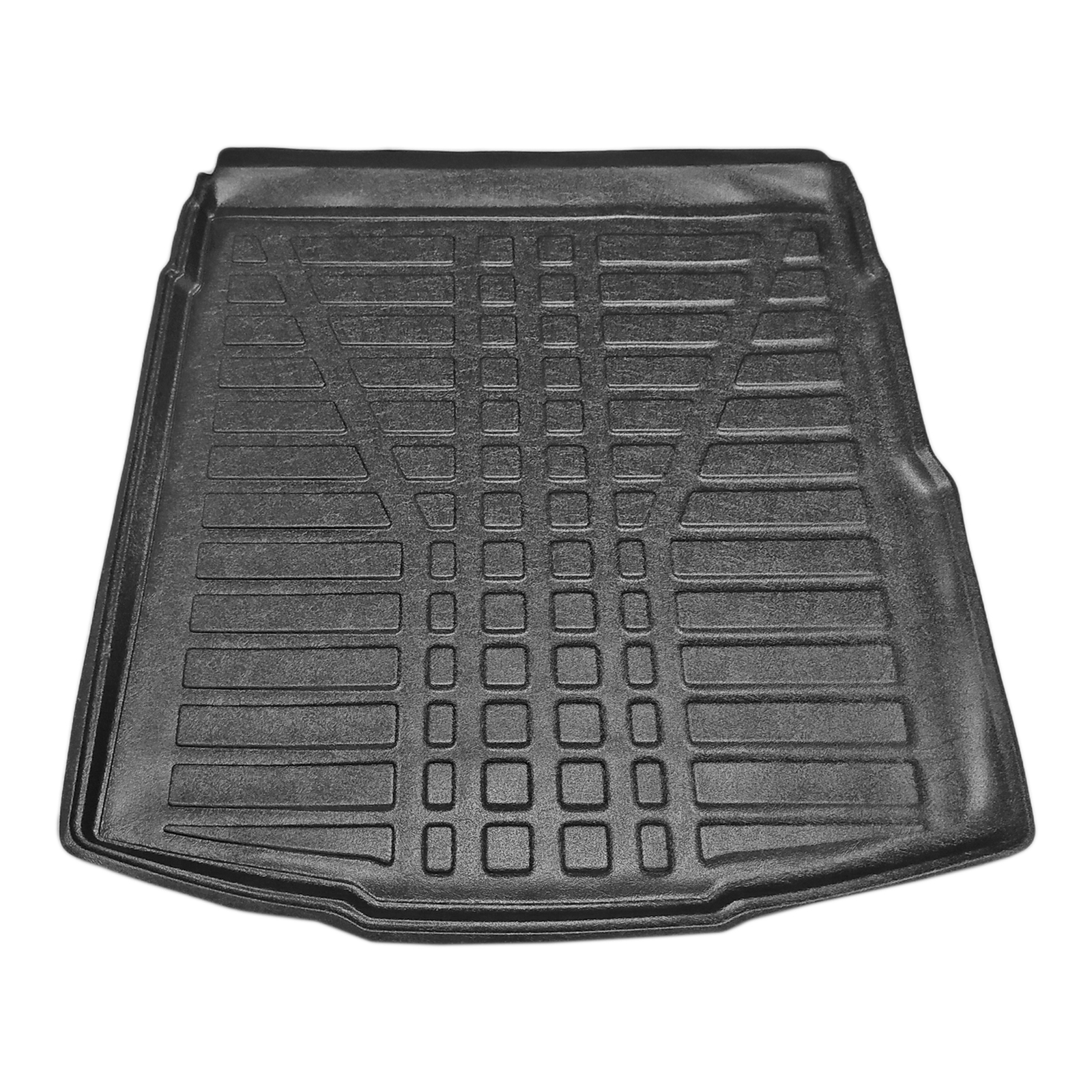 Tapis de coffre haut de gamme pour Volkswagen B8-B8.5 Berline sur mesure flexible noir
