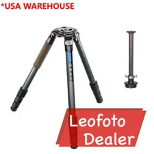 Leofoto Tripod Kit LN-404C + DC-404C Carbon Fiber with Bowl for camera shooting