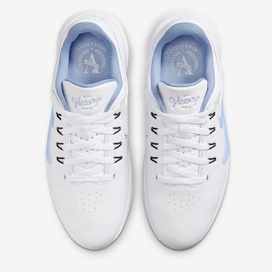 Nike Victory Pro 4 Wide Fit Golf Shoes 'White/Blue' (HM9220-101
