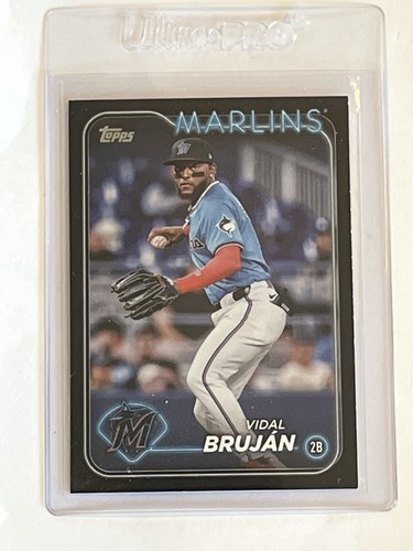 Aggiornamento Topps 2024 #US216 Vidal Brujan Nero /74 Marlins - Foto 1 di 2