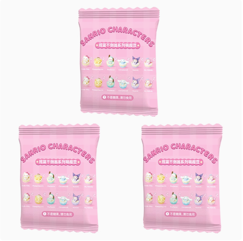 💡Moetch Mini x Sanrio Characters Baby Cradle - Set of 3 Mini
