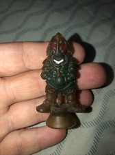 Vtg. Green Red Eye Alien Soft Rubber Moon Platoon Imperial Toy Co 1969 Hong Kong