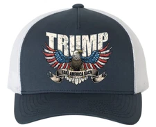 Trump Vance 2024 Take America MAGA Never Surrender 45 47 Retro Trucker Hat Cap