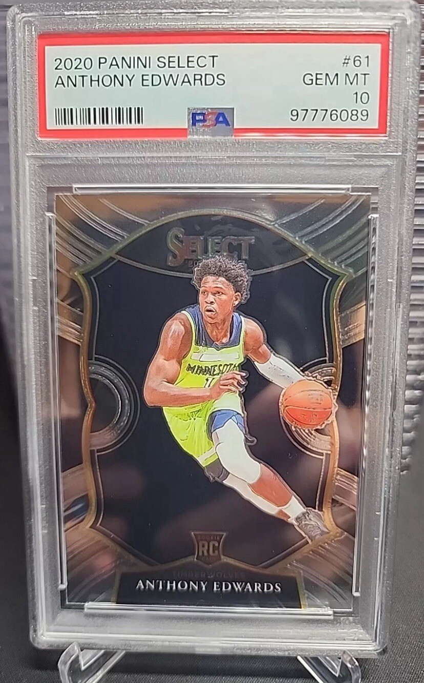2020 Panini Select Anthony Edwards 61 PSA 10 GEM 💎 MINT