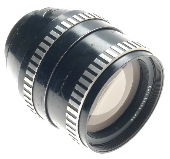 PENTACON 6x6 FORMATO MEDIO SONNAR 2.8/180mm FUNDA Y TAPA PARASOL RECUBIERTO ZEISS Foto 3 de 4