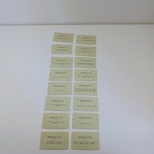 probabilità monopoli lire componenti originali gioco 16 cartoncini completi