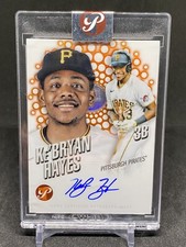 2022 Topps Pristine Fresh Faces Encased Auto Ke'Bryan Hayes 25/25 Pirates NM/MT