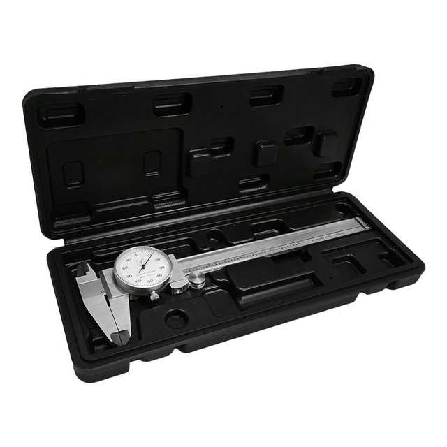 Stainless Steel Hardened 4 Way Dial Caliper 6 Inch Dial Caliper Shock