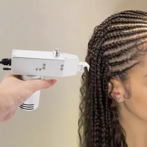 Dreadlocks Macchina Acciaio Inox Hair Styling Elettrico Dread Lock Fare NUOVO - Foto 2 di 6