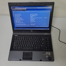 Compaq 8510W Laptop NO HDD 15.4" NO Adapter Bad Battery AS IS