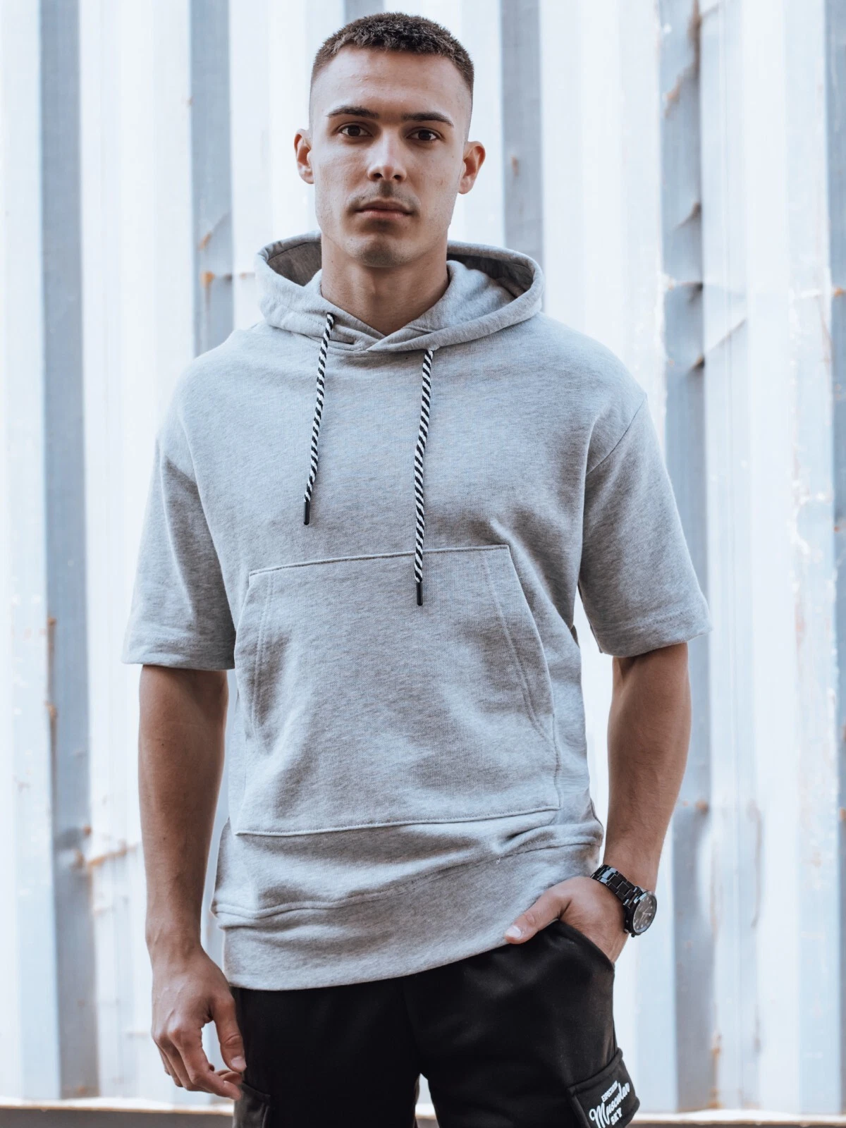 SACAI Felpa con cappuccio uomo felpa con cappuccio base sport pullover cappuccio DSTREET