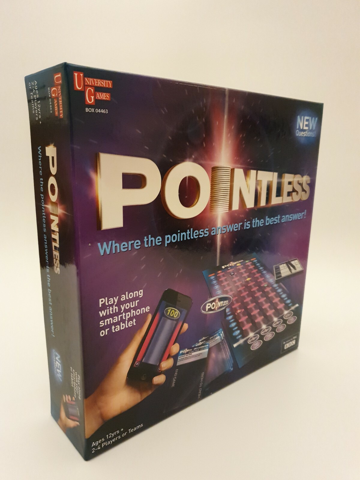 Bbc Pointless Board Game Ages 10+ Endemol 2009