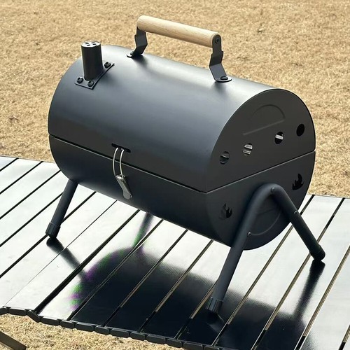 Portable Charcoal Grill Small Tabletop Barbecue Grill Camping Backyard Party BBQ - Picture 4 of 10