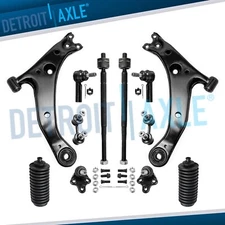 Front Lower Control Arm Ball Joint Tie Rod for 1996 - 2002 Toyota Corolla Prizm