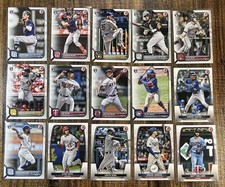 2022-23 Bowman Baseball 52 Card Rookie Card Lot. All Rookies