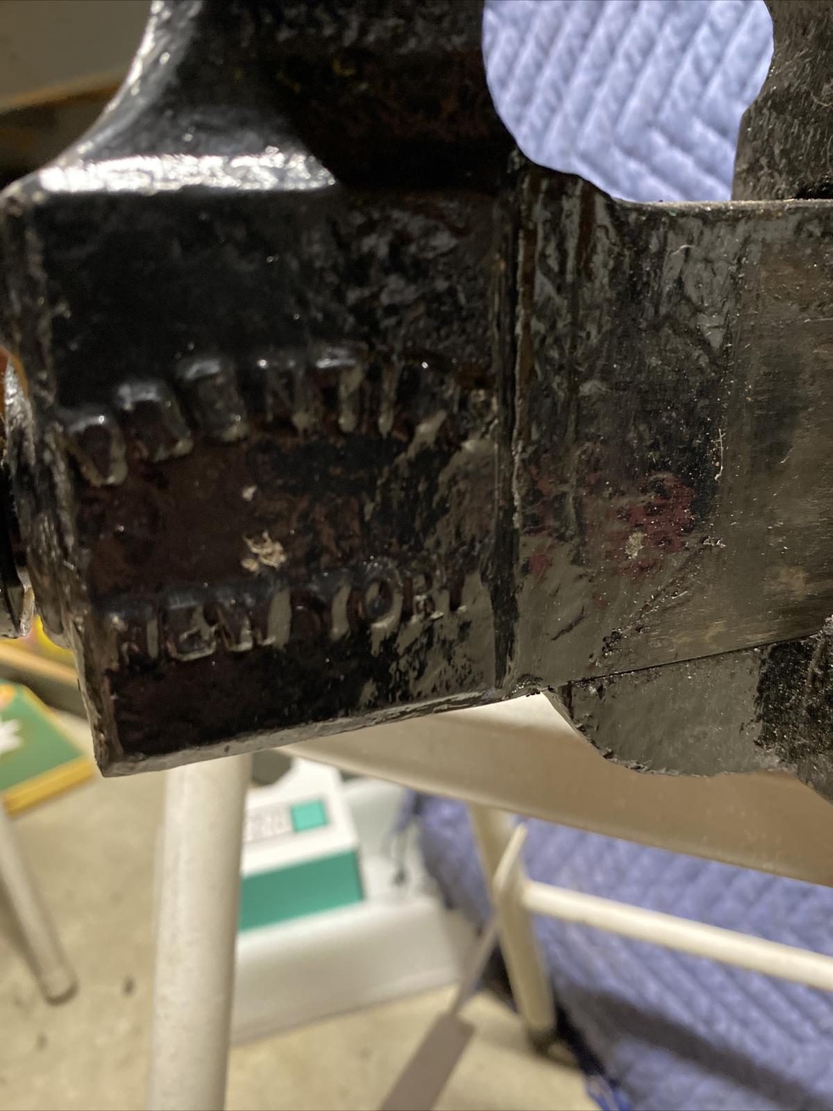 Vintage Prentiss Vise Co. Bulldog 51 Bench Vise 5191 3.5in Jaw Used