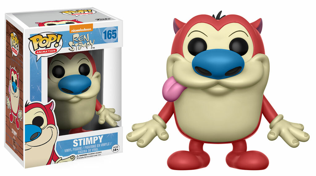 FUNKO POP ANIMATION REN AND STIMPY #165 STIMPY VAULTED VINYL FUNKO POP ANIMATION REN AND STIMPY #165 STIMPY VAULTED VINYL