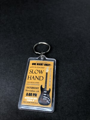 Vintage Eric Clapton Keychain Slow Hand