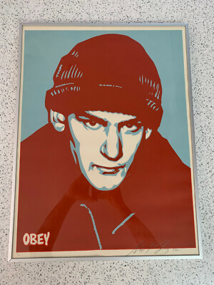 Shepard Fairey Obey Giant Ian MacKaye Art Print Minor Threat