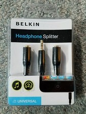 Belkin Headphone Splitter NEW