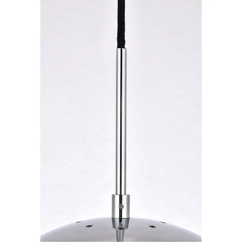 Silver Pendant Lighting Frosted White Glass shade Kitchen Island 1 Light Fixture - Picture 8 of 8