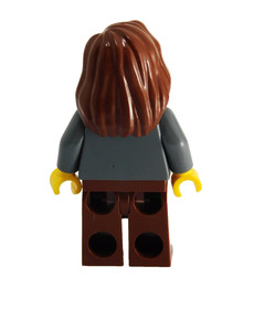 LEGO 2013 Villy Thomsen Truck Female Minifigure Inside Tour Exclusive (4000008)