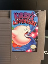Kirby’s Adventure NES Video Game Cartridge, Box, Manual Authentic Vintage